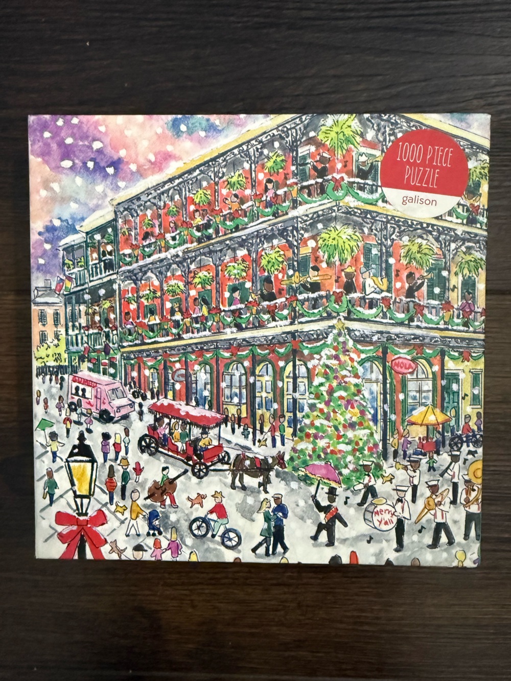 Galison Christmas in New Orleans puzzle